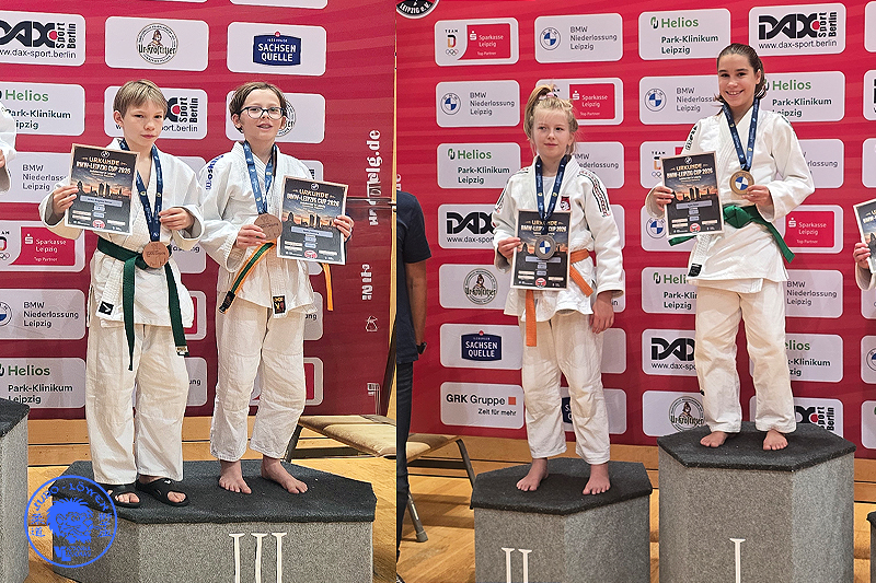 Judolöwen beim BMW Cup in Leipzig