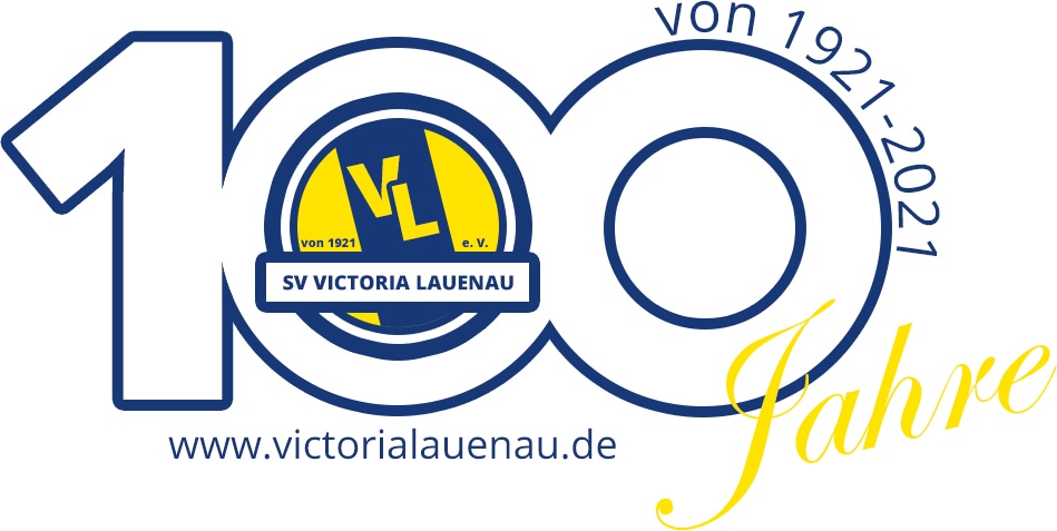 Logo für 100-Jahre SV Victoria Lauenau