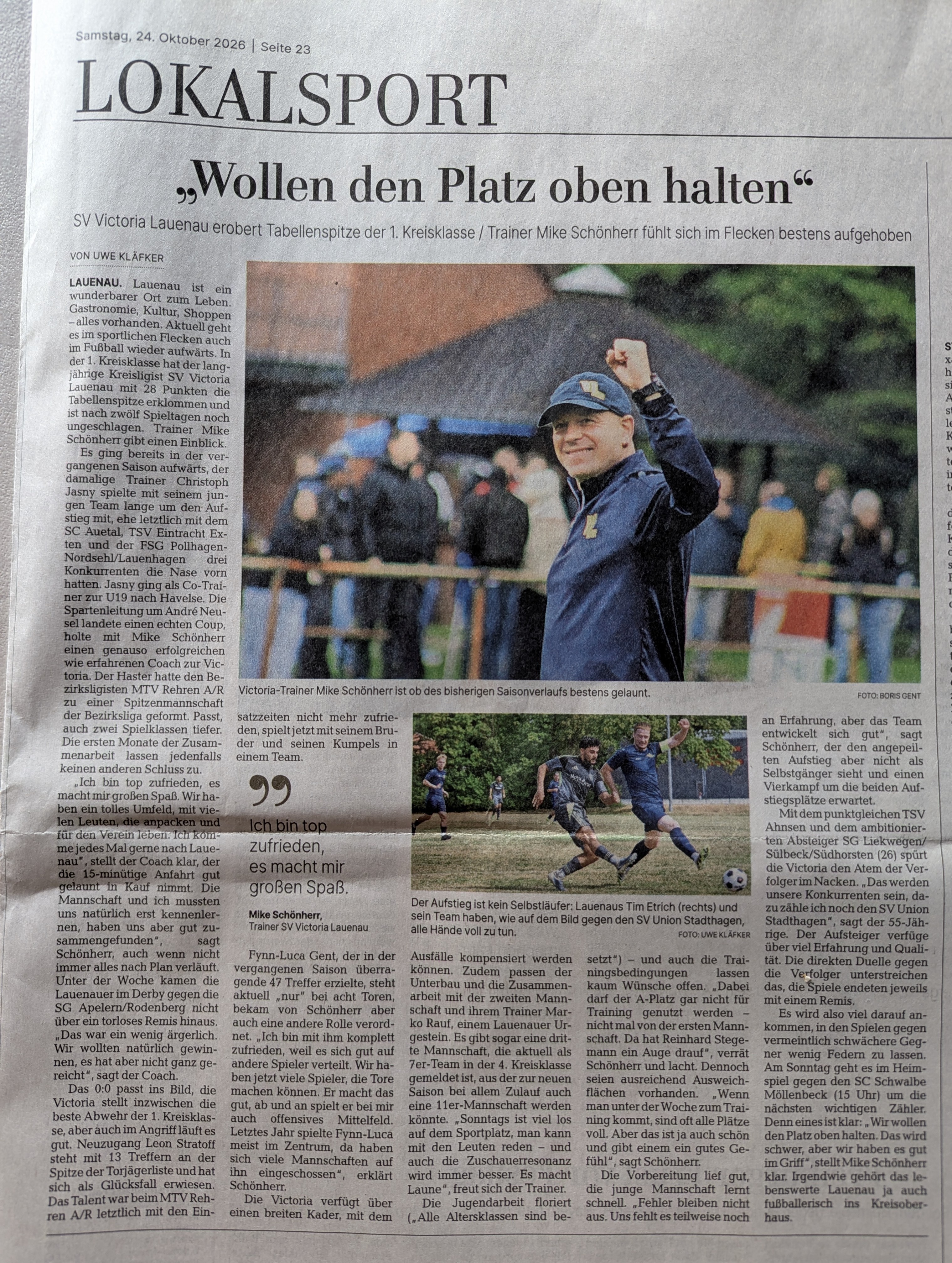 SN Artikel Fussball VL 24.10.2026