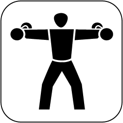 Piktrogramm Fitness
