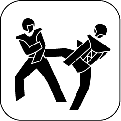 Piktrogramm Taekwondo
