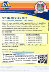 Sportabzeichen 2026