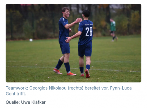 Fynn-Luca im Spiel