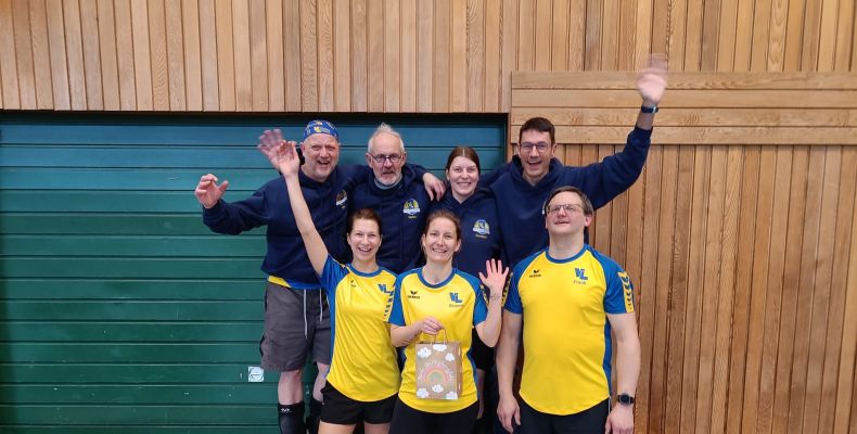 Mannschaft Volleyballhobbies beim SC Auetal am 24.1.2026