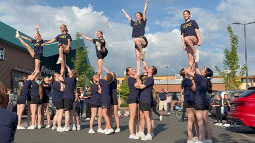 Lionsauftritt bei Edeka Kreisel