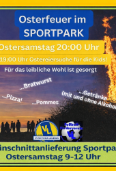 Osterfeuer am Ostersamstag 4.4.2026