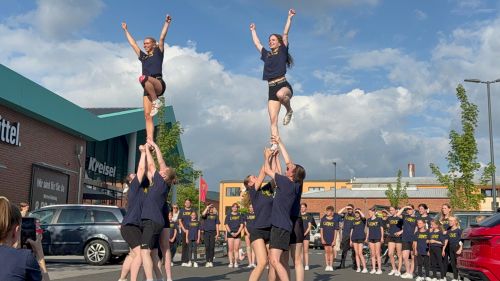 Lionsauftritt bei Edeka Kreisel