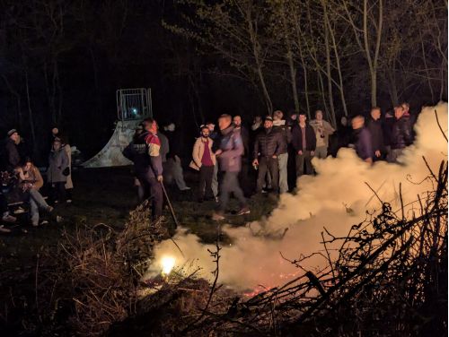 Osterfeuer Victoria Lauenau 2026