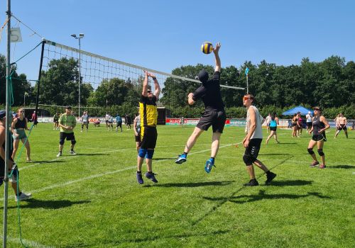 Volleyball Hobbies beim Engenser Freiluftturnier