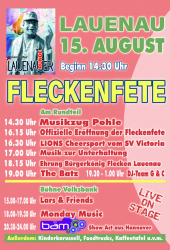 16:30 Uhr Auftritt Victoria Lions Fleckenfete Lauenau