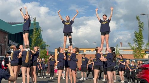 Lionsauftritt bei Edeka Kreisel