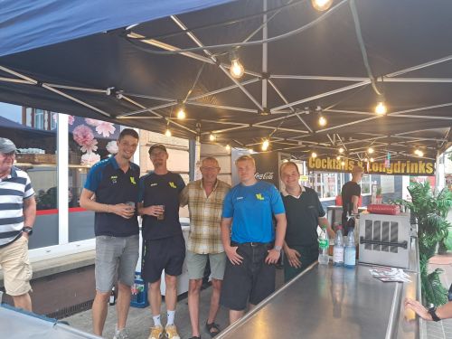 Ausschank Fußball Fleckenfete