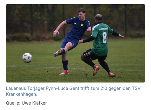 Fynn-Luca im Spiel