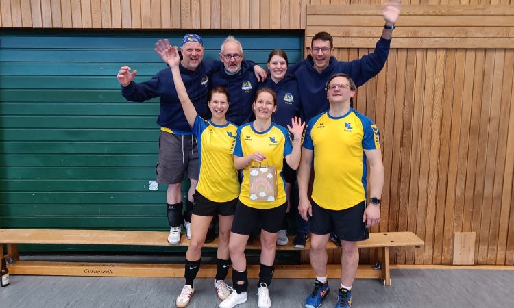 Mannschaft Volleyballhobbies beim SC Auetal am 24.1.2026