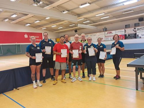 29. August 2026: Tischtennis Vereinsmeisterschaft Victoria Lauenau