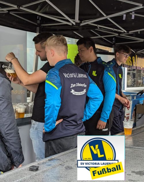 Ausschank Fußball Fleckenfete