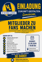 23.9.2026: Einladung Zukunftsprojekt Mitglieder zu Fans machen
