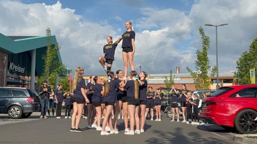 Lionsauftritt bei Edeka Kreisel