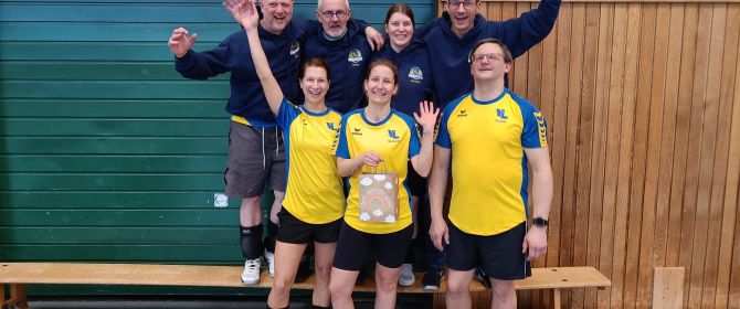 Mannschaft Volleyballhobbies beim SC Auetal am 24.1.2026