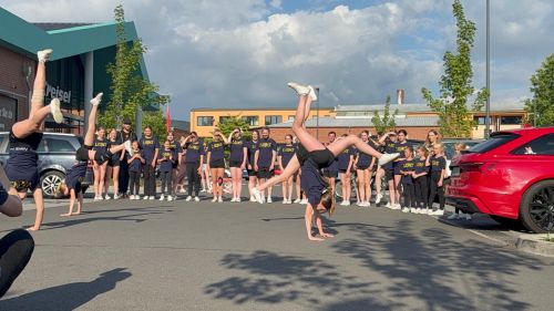 Lionsauftritt bei Edeka Kreisel