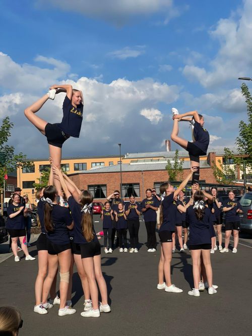 Lionsauftritt bei Edeka Kreisel