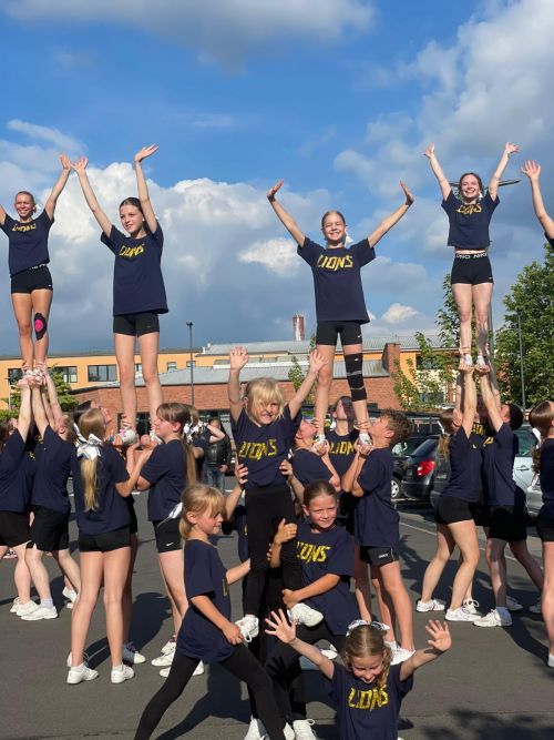 Lionsauftritt bei Edeka Kreisel