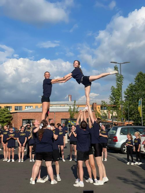 Lionsauftritt bei Edeka Kreisel