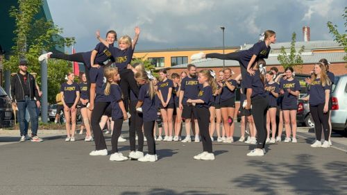 Lionsauftritt bei Edeka Kreisel