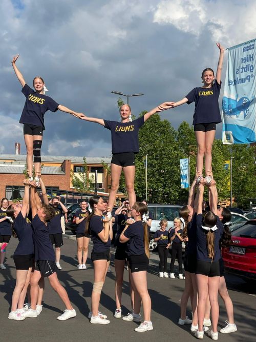 Lionsauftritt bei Edeka Kreisel