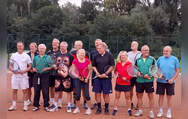 Tennisturnier Gruppenfoto