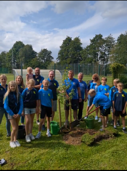 Baumchallenge Fussballförderverein Victoria Lauenau
