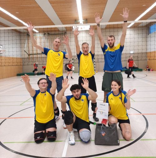 Spaß unserer VolleyballHobbies beim Novemberblues in Kreuzriehe