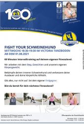 Flyer "Fight your Schweinehund"