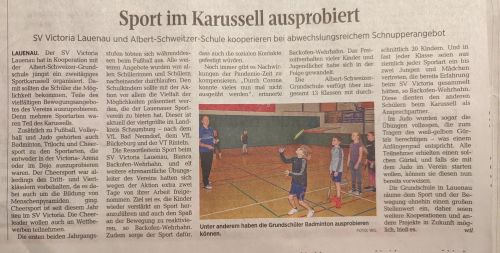 Pressebericht Schaumburger Nachrichten vom 17.11.2023