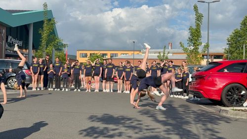 Lionsauftritt bei Edeka Kreisel